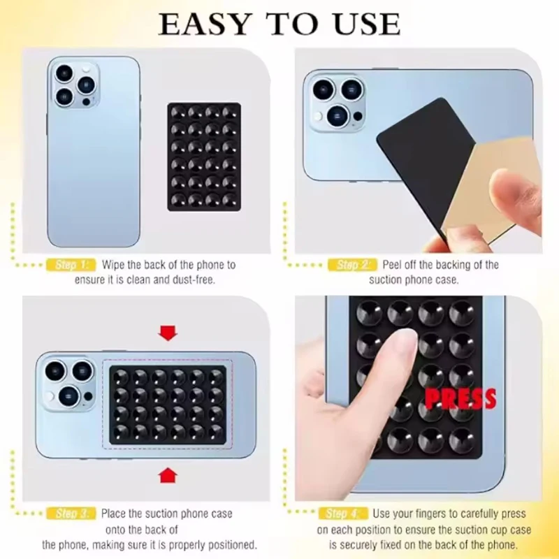 Silicone Wall Suction Cup Brac - đánh giá và giá Phone Cases Case