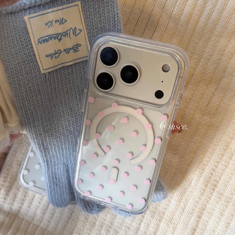 Korean Ins Polka Dots Y2K Girl - đánh giá và giá Phone Cases Cool Girl