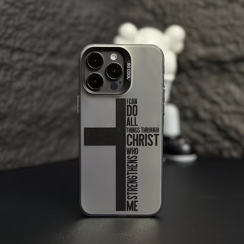 Anti Fingerprint Cross Bible P - đánh giá và giá Phone Cases Popular