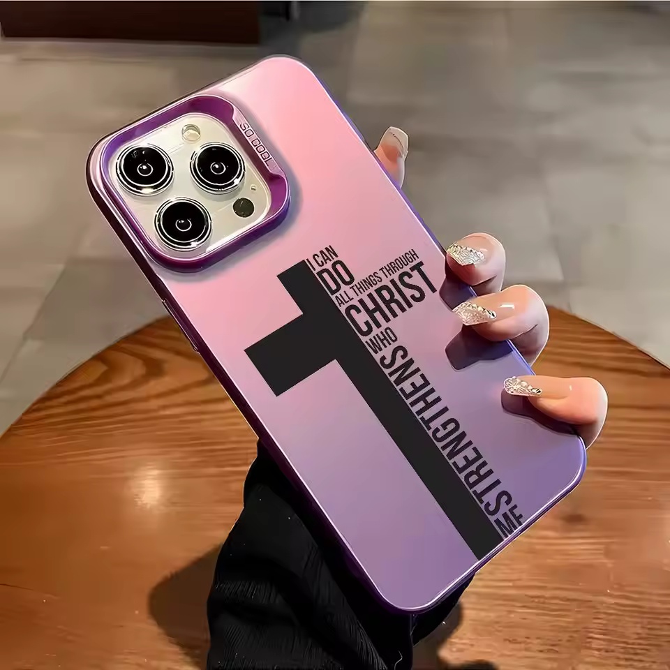 Anti Fingerprint Cross Bible P - đánh giá và giá Phone Cases Popular