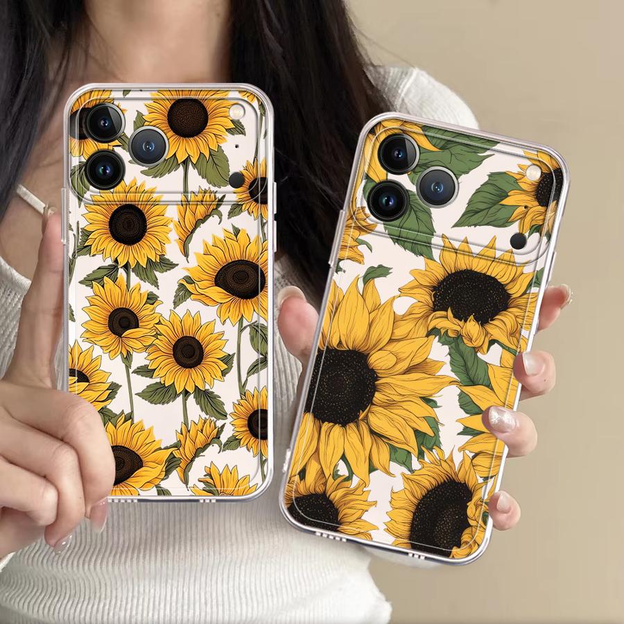 Cute Sunflower Pattern Case fo - đánh giá và giá Phone Cases Iphone 12