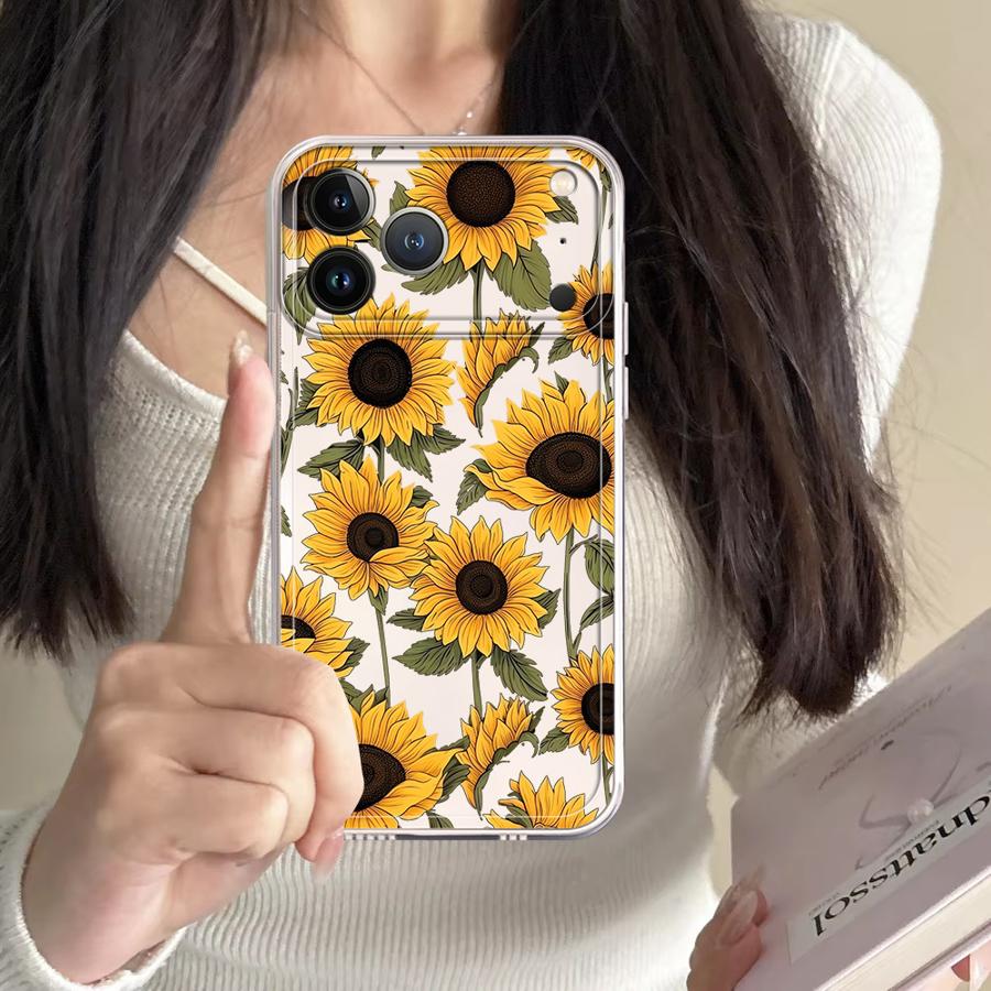 Cute Sunflower Pattern Case fo - đánh giá và giá Phone Cases Iphone 12