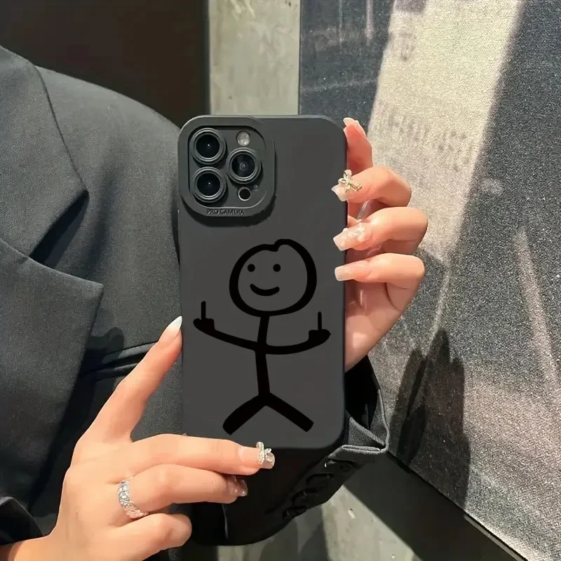 Cute Cartoon Matchman Matte Si - đánh giá và giá Apple Iphone 16