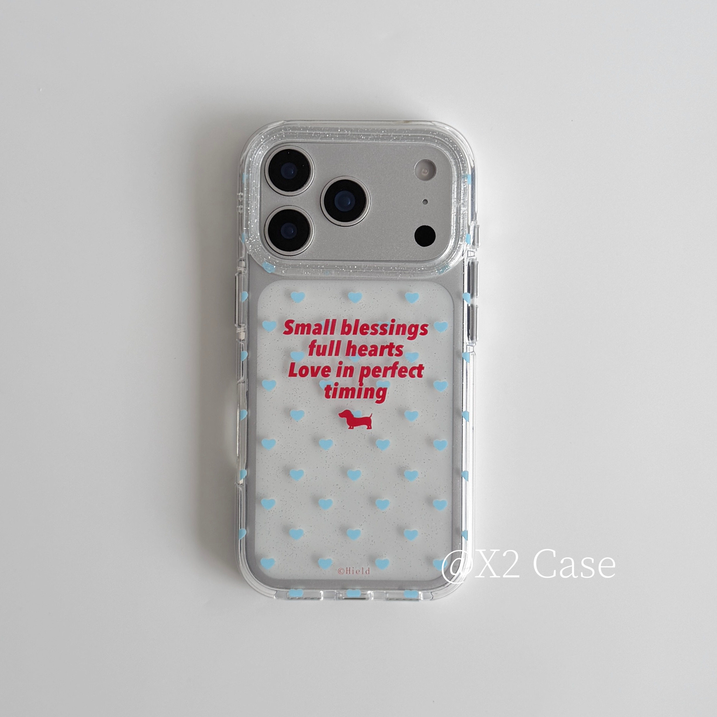 Ins Blue Love English Shining  - đánh giá và giá Phone Cases Cool Girl