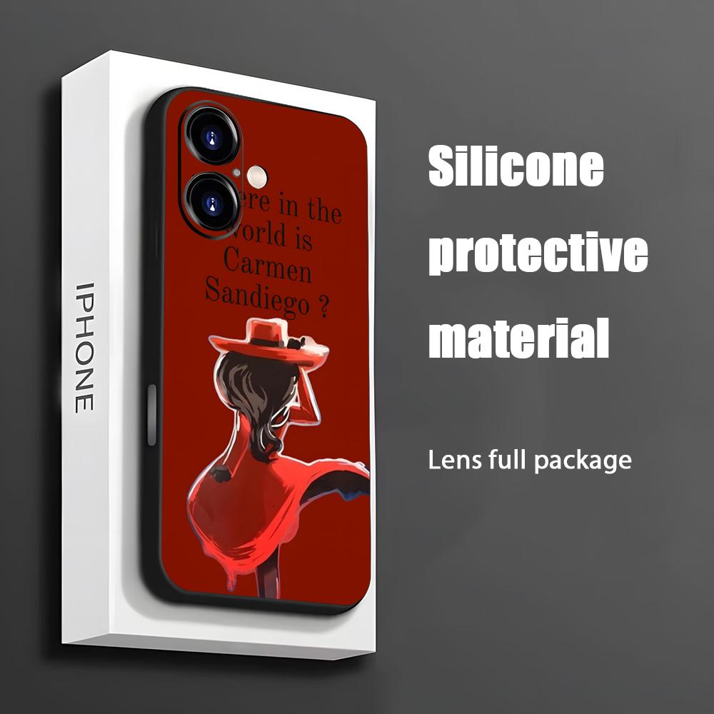 Hot Carmen Sandiego Cartoon Ph - đánh giá và giá Phone Cases Popular