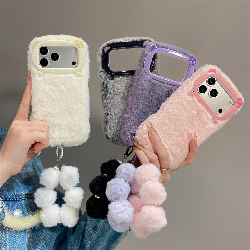 Luxury Solid Colors Furry Plus - đánh giá và giá Phone Cases Popular