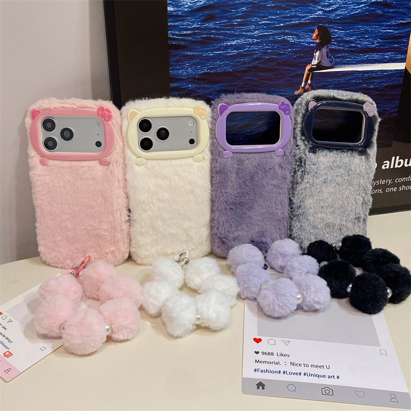 Luxury Solid Colors Furry Plus - đánh giá và giá Phone Cases Popular