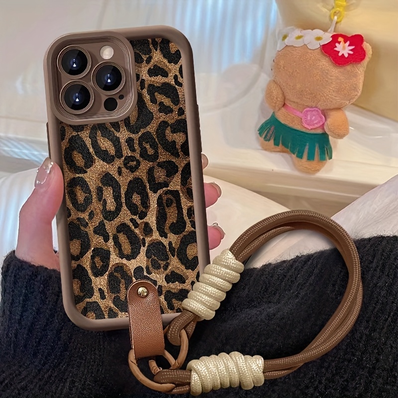 Wrist Strap Leopard Print  Pho - đánh giá và giá Phone Cases With Loop