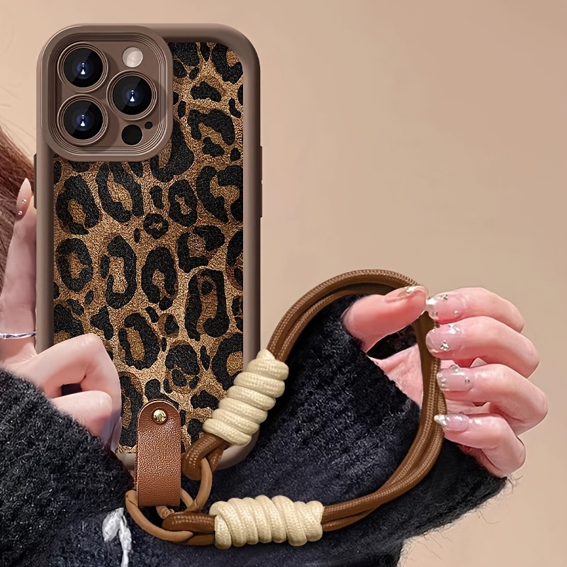 Wrist Strap Leopard Print  Pho - đánh giá và giá Phone Cases With Loop