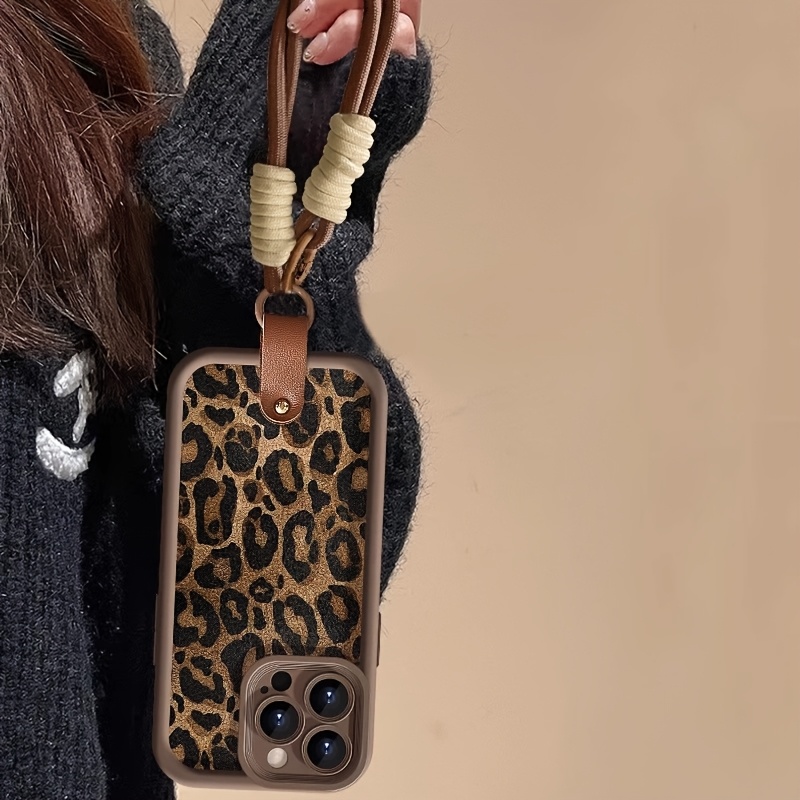 Wrist Strap Leopard Print  Pho - đánh giá và giá Phone Cases With Loop