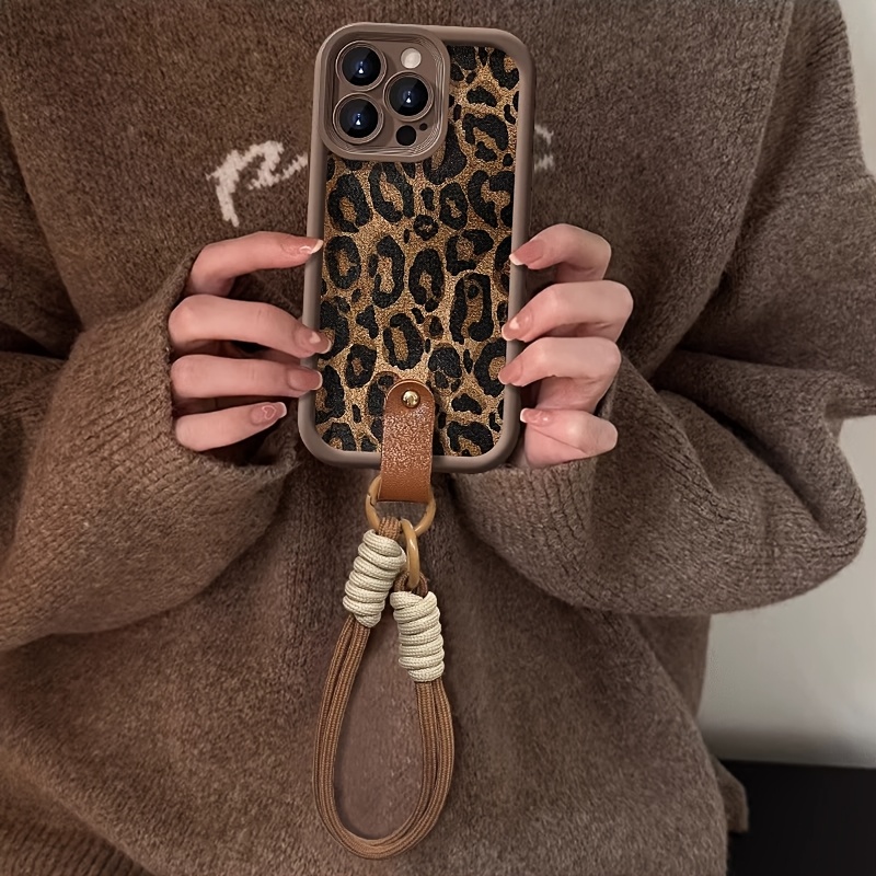 Wrist Strap Leopard Print  Pho - đánh giá và giá Phone Cases With Loop