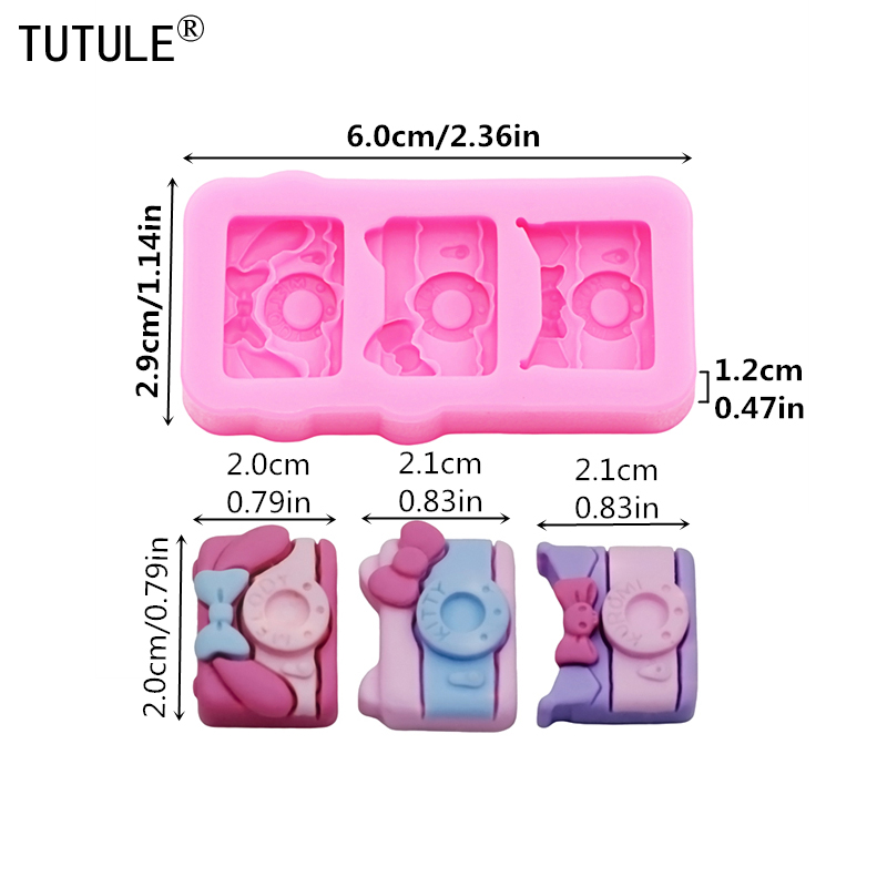 Cartoon Camera silicone mold r - đánh giá và giá Phone Cases Eco Friendly