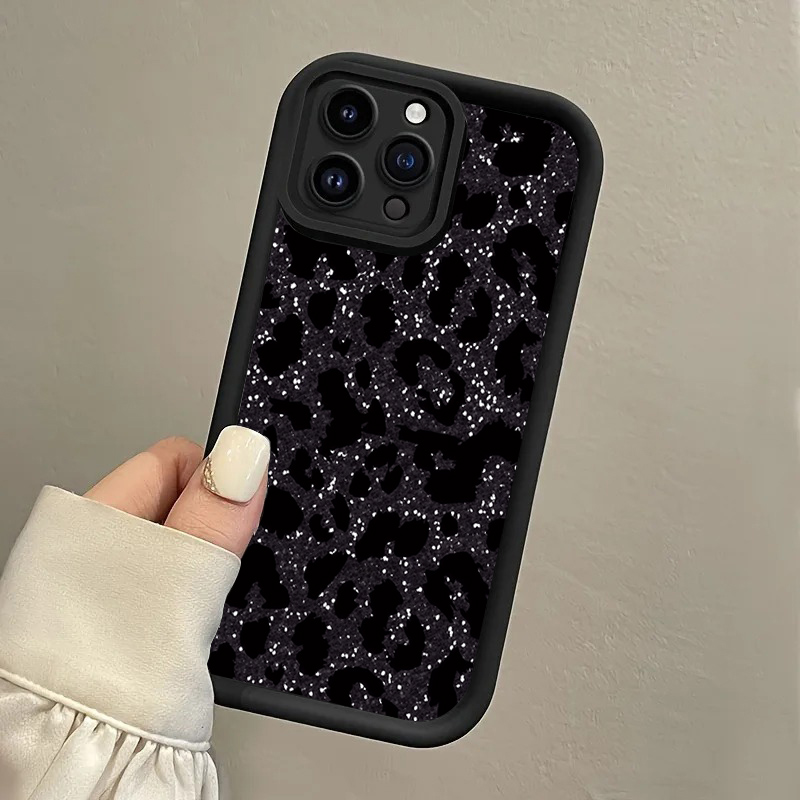 Black Spotted Leopard Hang Str - đánh giá và giá Phone Cases With Loop