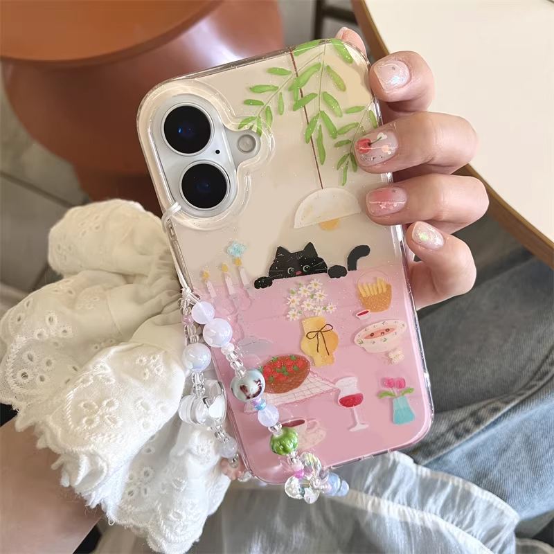 Ins Girl Cute Dining Table Lit - đánh giá và giá Phone Cases Cool Girl