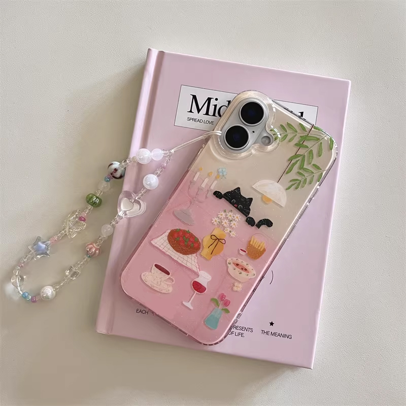 Ins Girl Cute Dining Table Lit - đánh giá và giá Phone Cases Cool Girl