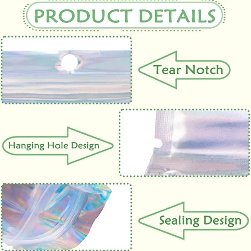 10-200PCS Laser Ziplock Bags R - đánh giá và giá Phone Cases Eco Friendly