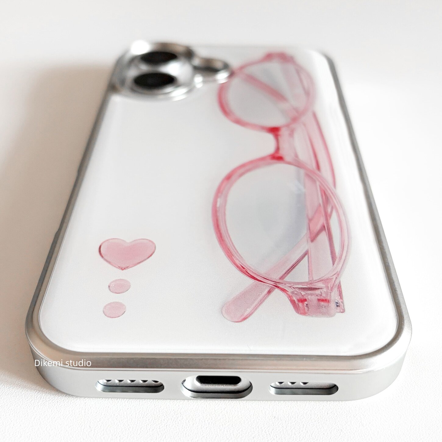 Korean ins Girl Heart Pink Gla - đánh giá và giá Phone Cases Cool Girl