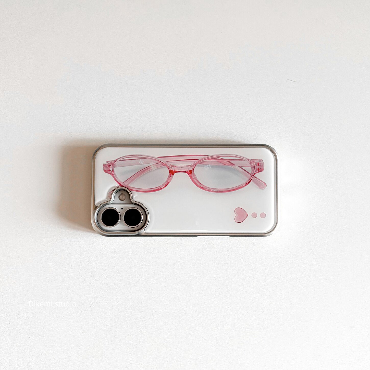 Korean ins Girl Heart Pink Gla - đánh giá và giá Phone Cases Cool Girl