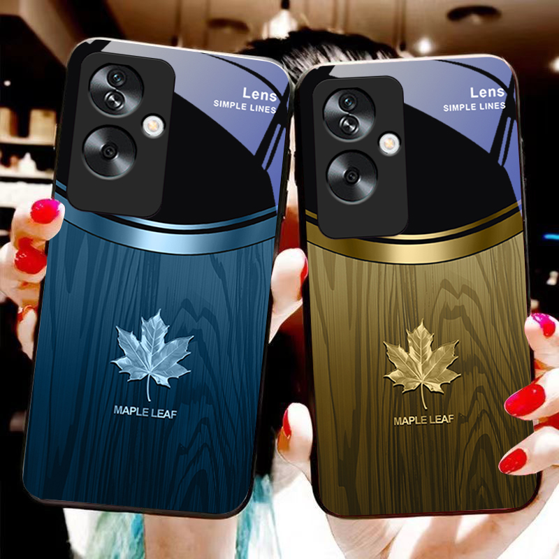 Wood Grain Maple Leaf For Oppo - đánh giá và giá Realme Note 50