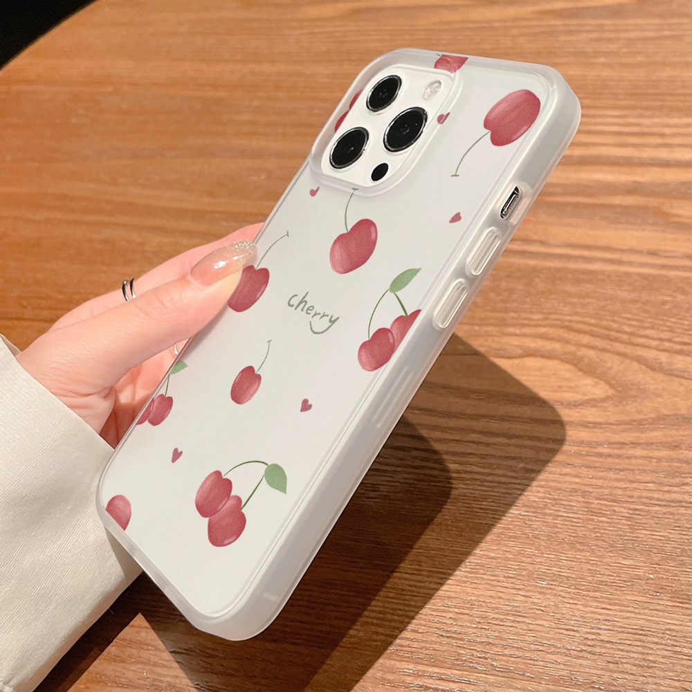 Cherry Phone Case Frosted For  - đánh giá và giá Phone Cases Popular