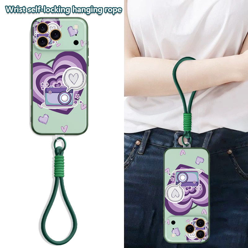 Love Heart Pattern Magnetic Ph - đánh giá và giá Phone Cases With Loop